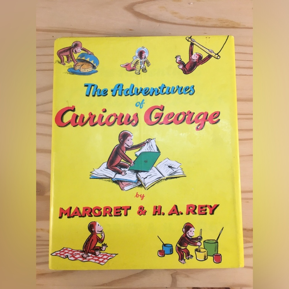 1994 The Complete Adventures of Curious George Book Margret & H.A. Rey Hardcover